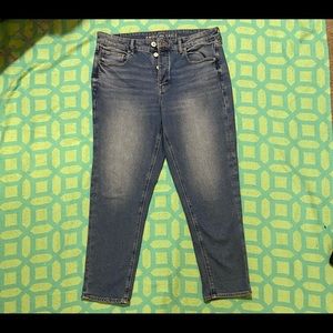 American Eagle Tomgirl Jeans. Size 14.